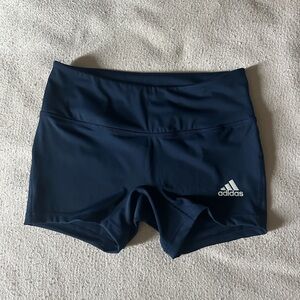 Adidas Women's Dark Blue Volleyball Athletic Shorts 4”
